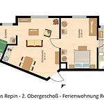 아파트 Haus Repin, Oberhof, Historische Am Rennsteig, Thueringer Wald