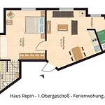 Haus Repin, Oberhof, Historische Am Rennsteig, Thueringer Wald Apartman *