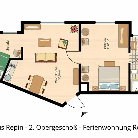 Lägenhet Haus Repin, Oberhof, Historische Am Rennsteig, Thueringer Wald