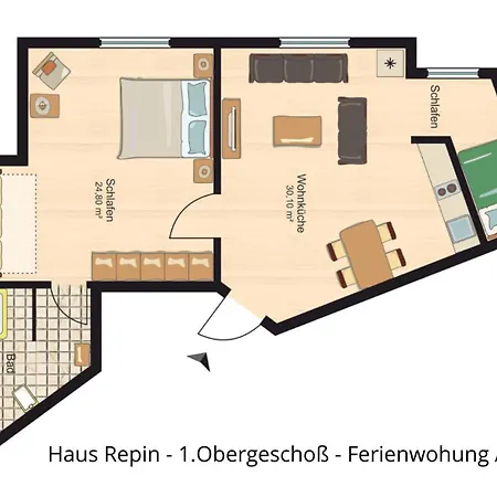 Haus Repin, Oberhof, Historische Am Rennsteig, Thueringer Wald アパート *