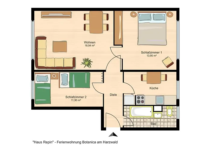 Haus Repin, Oberhof, Historische Am Rennsteig, Thueringer Wald אוברהוף
