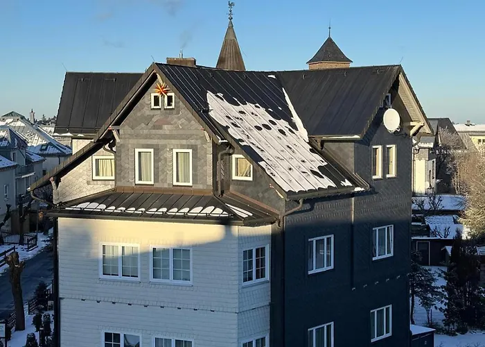 Haus Repin, Oberhof, Historische Am Rennsteig, Thueringer Wald דירה אוברהוף